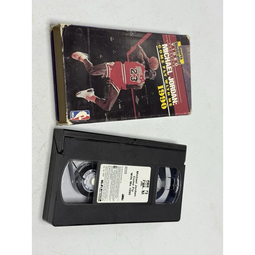 Michael Jordan: Come Fly With Me (1990) VHS Sports Illustrated Video - WORKING!